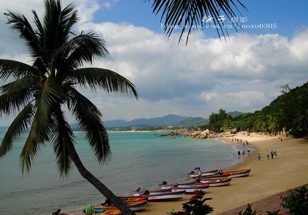Beach city of Sanya
