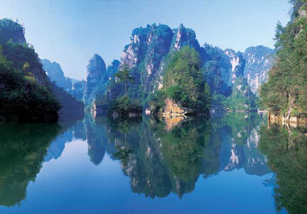 Natural, original ecological environment in Zhangjiajie