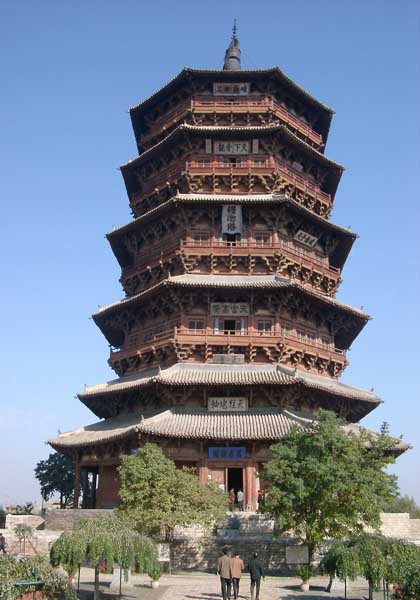 Datong Wood Tower Pictures